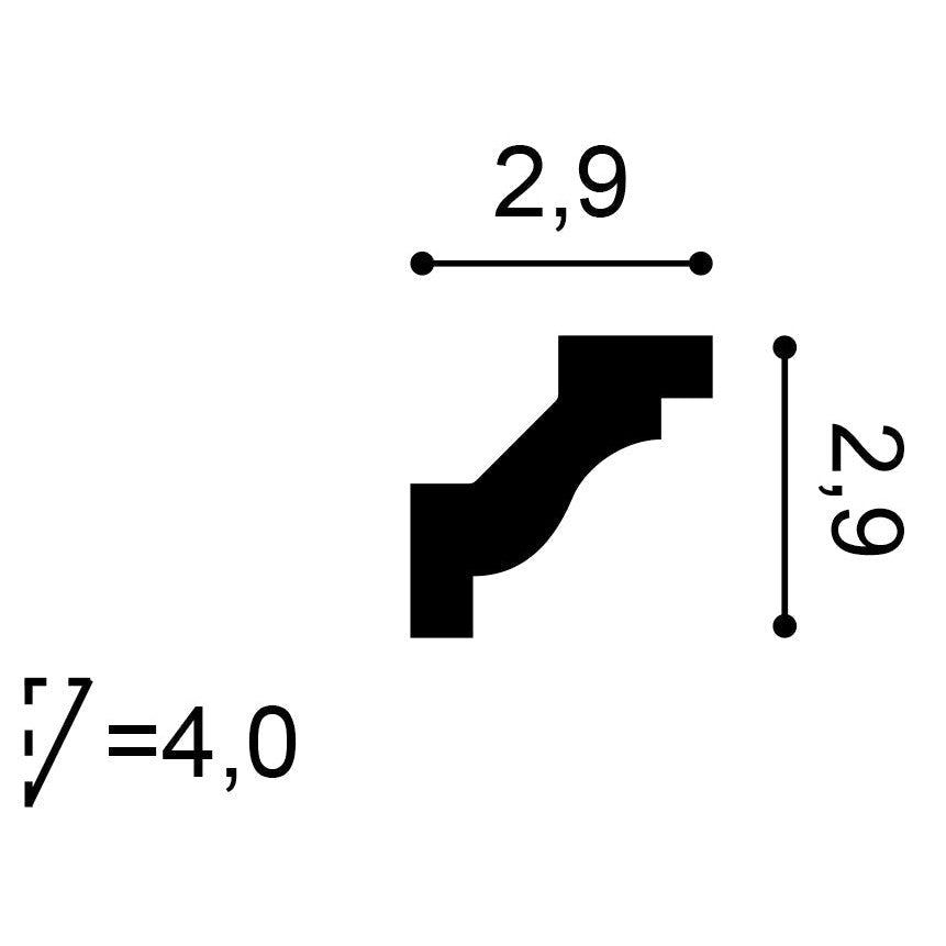 Orac Decor, C230 Cornice Moulding, Cornice Moulding, Cornice Moulding