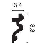 C324 Orac Concealed Light Moulding