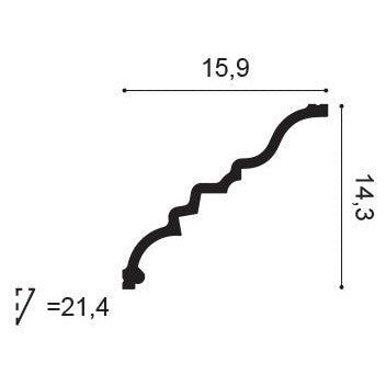 Orac Decor, C327 Cornice Moulding, Cornice Moulding, Cornice Moulding