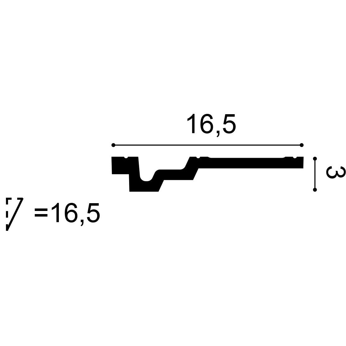 Orac Decor, C353 Cornice Moulding, Cornice Moulding, Cornice Moulding