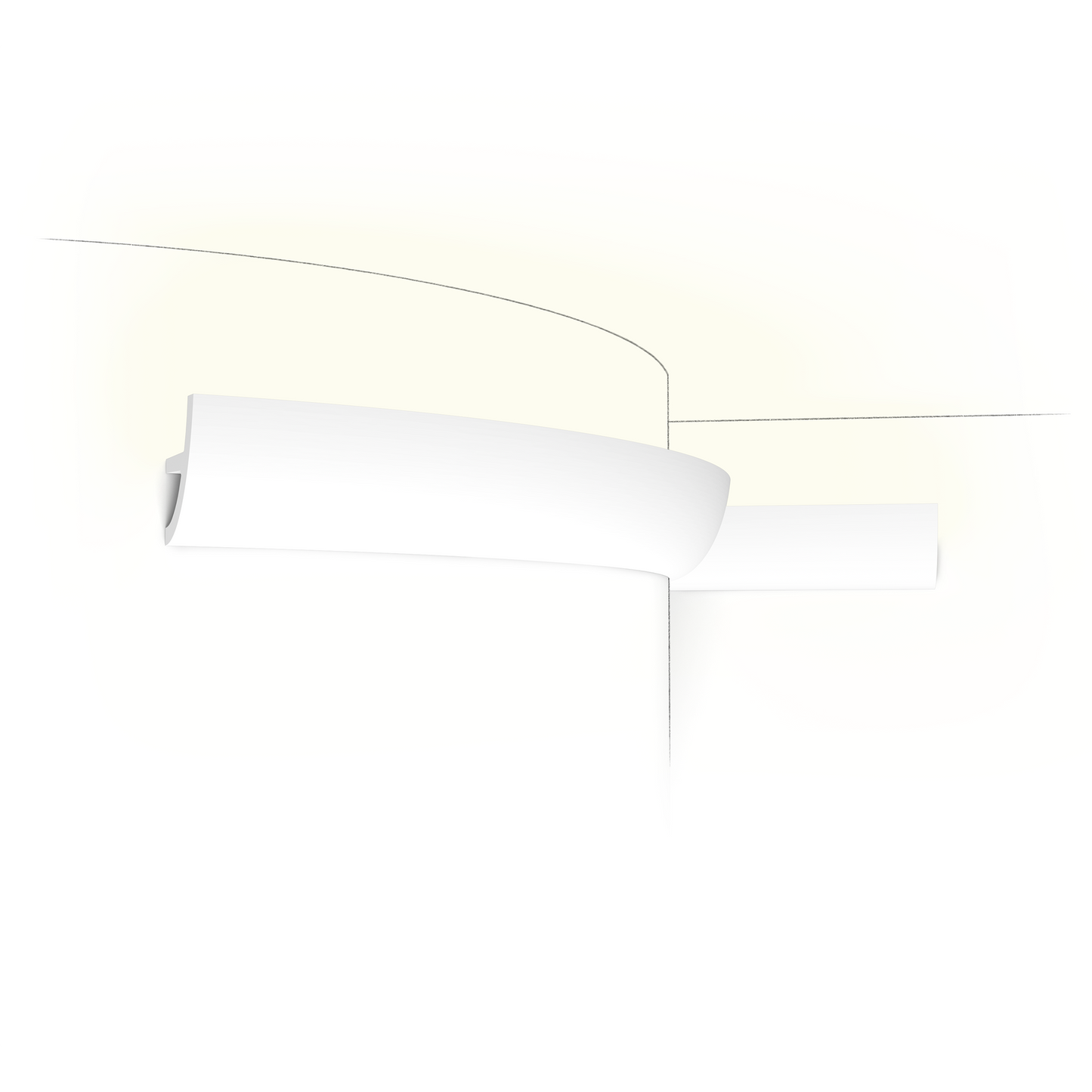 C373F Orac Flexible Concealed Light Moulding