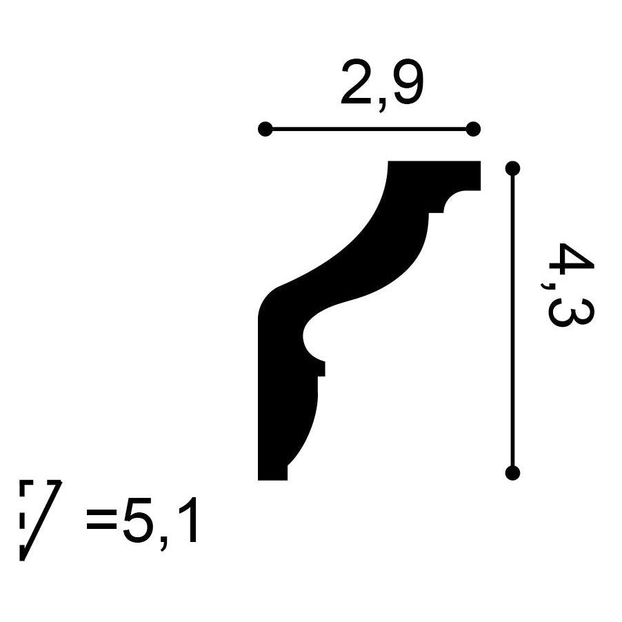 Orac Decor, CX148 Cornice Moulding, Cornice Moulding, Cornice Moulding