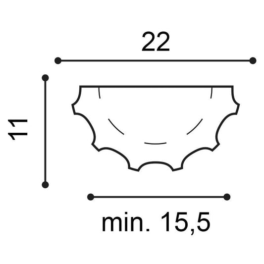 Orac Decor, K1001 Decorative Element, Decorative Element, Decorative Element