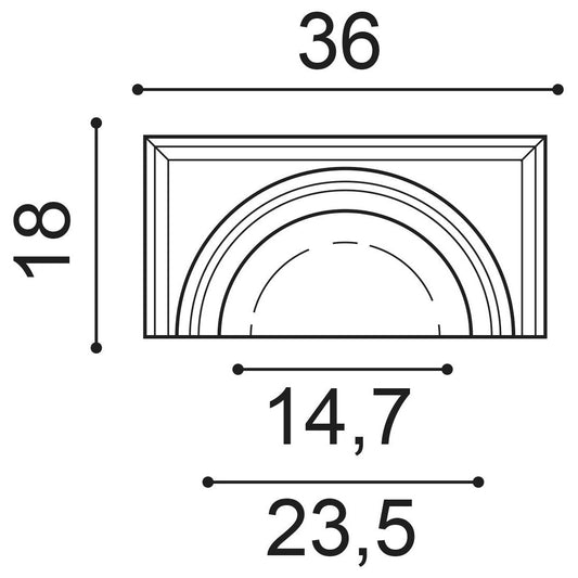 Orac Decor, K1121 Decorative Element, Decorative Element, Decorative Element