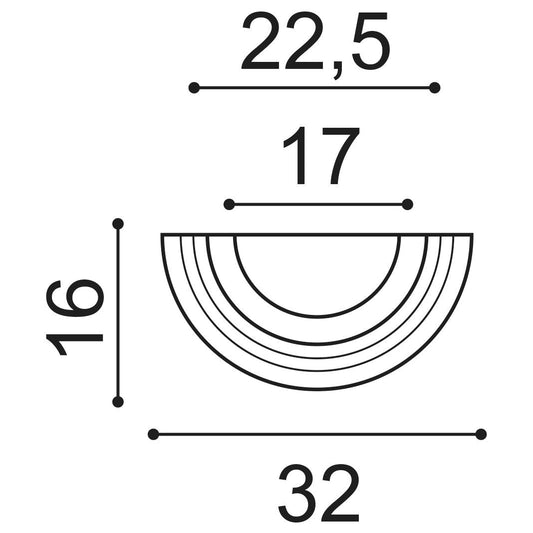 Orac Decor, K1151 Decorative Element, Decorative Element, Decorative Element