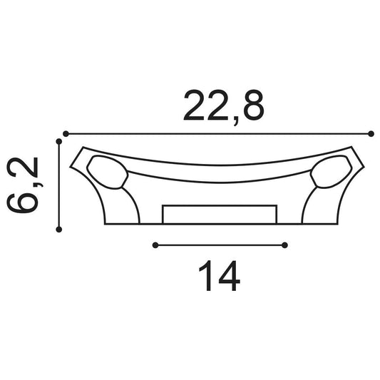Orac Decor, K201 Decorative Element, Decorative Element, Decorative Element