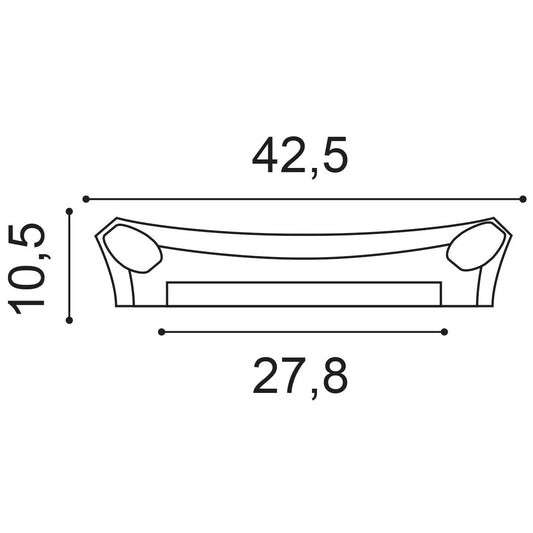 Orac Decor, K251 Decorative Element, Decorative Element, Decorative Element