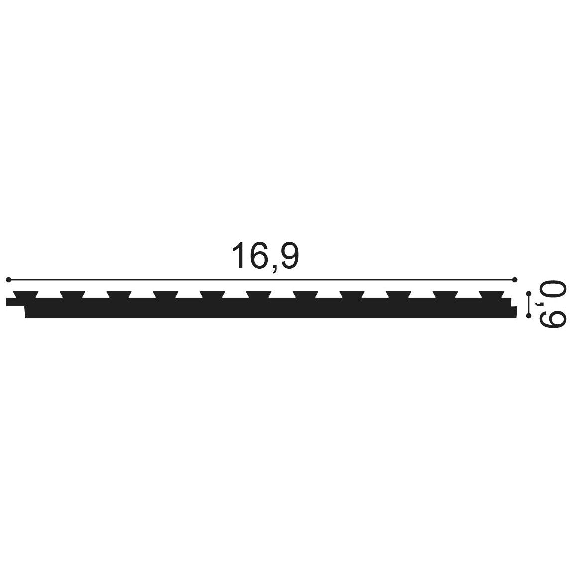 Orac Decor, PX147 Wall Moulding, Wall Moulding, Wall Moulding