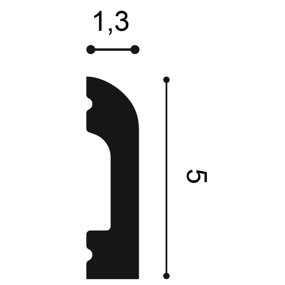 SX182 Orac Wall Moulding