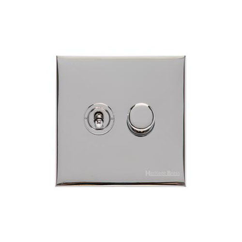Winchester Range-Polished Chrome-2G 1xToggle 1xTED