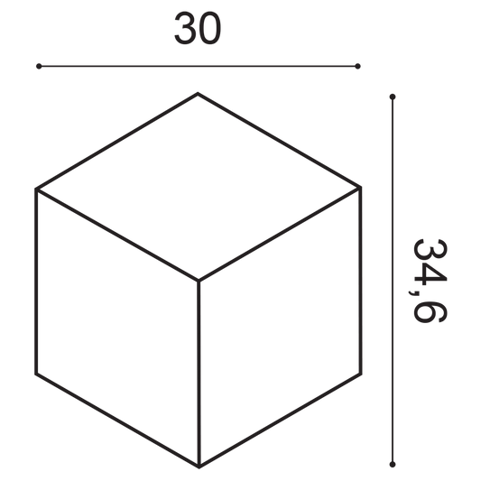 W105 ROMBUS Orac 3D Wall Panel