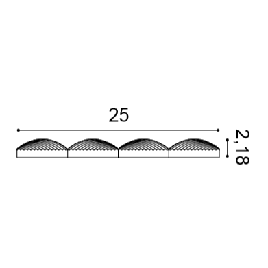 W113 COBBLE Orac 3D Wall Panel