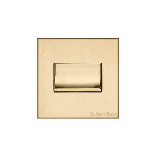 Winchester Range-Satin Brass-6A Triple Pole Fan Isolator Switch