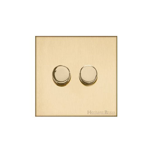 Winchester Range-Satin Brass-2G Multi Location Secondary Dimmer