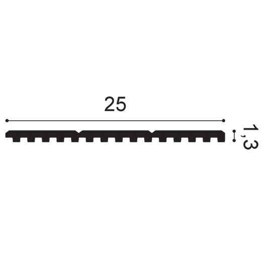 WX205F TRACK Orac 3D Wall Panel