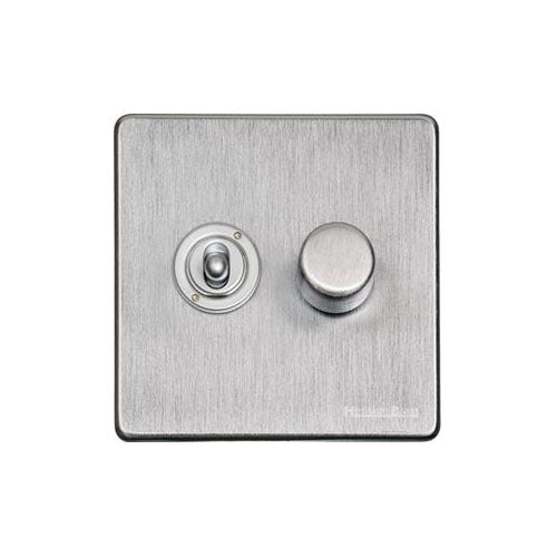 Vintage Range-Satin Chrome-2G 1xToggle 1xTED