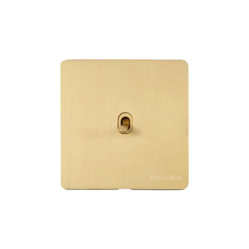 Vintage Range-Satin Brass-1 Gang Stockholm Toggle