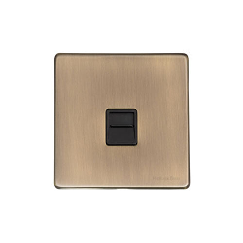 Vintage Range Antique Brass | 1 Gang Master Line Socket