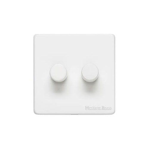 Vintage Range-Gloss White-2G Multi Location Secondary Dimmer