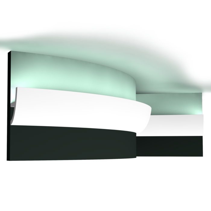 Orac Decor, C373F Flexible Concealed Light Moulding, , Concealed Light Moulding, Felxible Concealed Light Moulding, Flexible Concealed Light Moulding