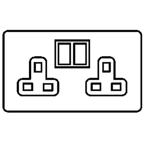 Vintage Range Satin Copper | Double Socket (13 Amp)