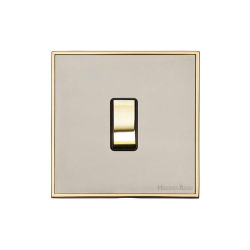 Executive Range-Satin Nickel-1 Gang Intermediate Switch (10 Amp)