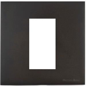 Windsor Range Dark Antique Bronze-1 Module Euro Plate