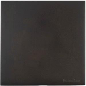 Windsor Range Dark Antique Bronze-Single Blank Plate