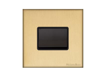 Windsor Range Matt Brass-6A Triple Pole Fan Isolator Switch