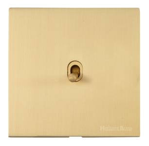 Windsor Range Matt Brass-1 Gang Intermediate Stockholm Toggle