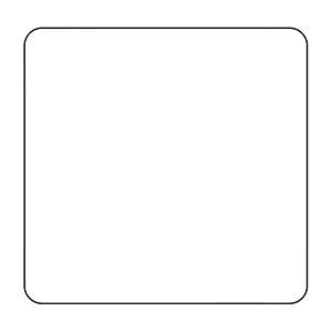 Executive Range-Matt White & Brass-Single Blank Plate