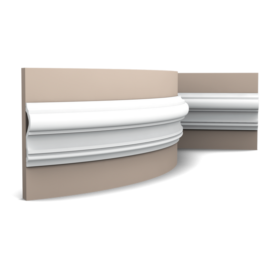 Orac Decor, P8050F Flexible Wall Moulding, Wall Moulding, Flexible Wall Moulding, Wall Moulding