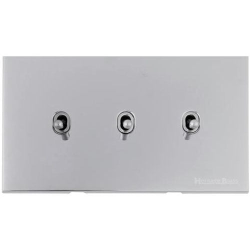 Winchester Range-Polished Chrome-3 Gang Stockholm Toggle