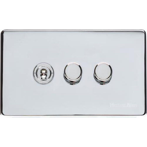Vintage Range-Polished Chrome-3G 1xToggle 2xTED