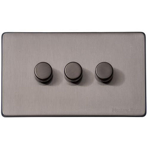 Vintage Range-Satin Black Nickel-3G Multi Location Primary Dimmer