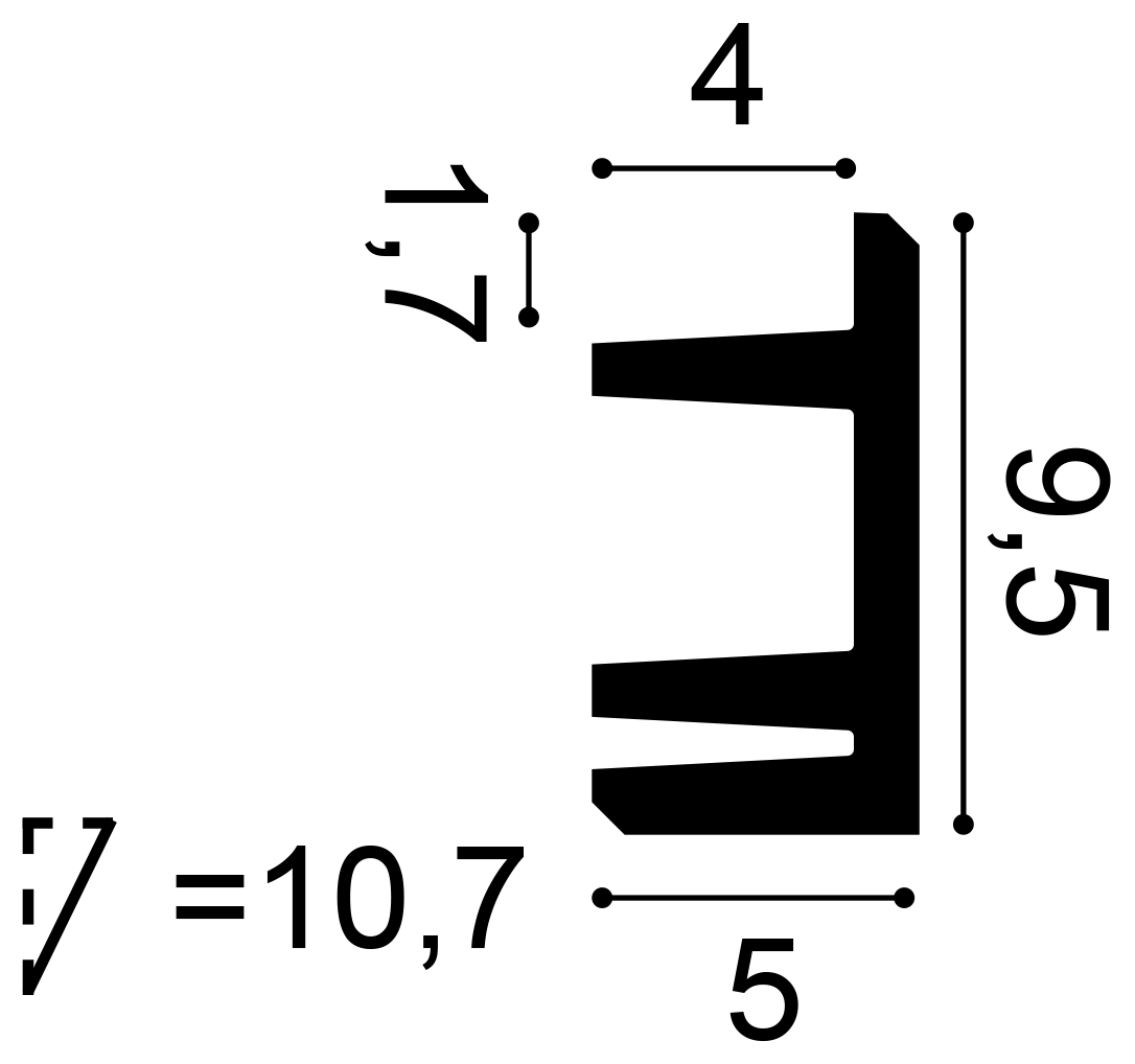 C381 Orac Concealed Light Moulding
