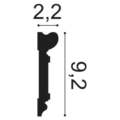 DX119-2300 Orac Wall Moulding
