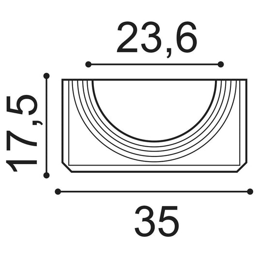 Orac Decor, K1131 Decorative Element, Decorative Element, Decorative Element