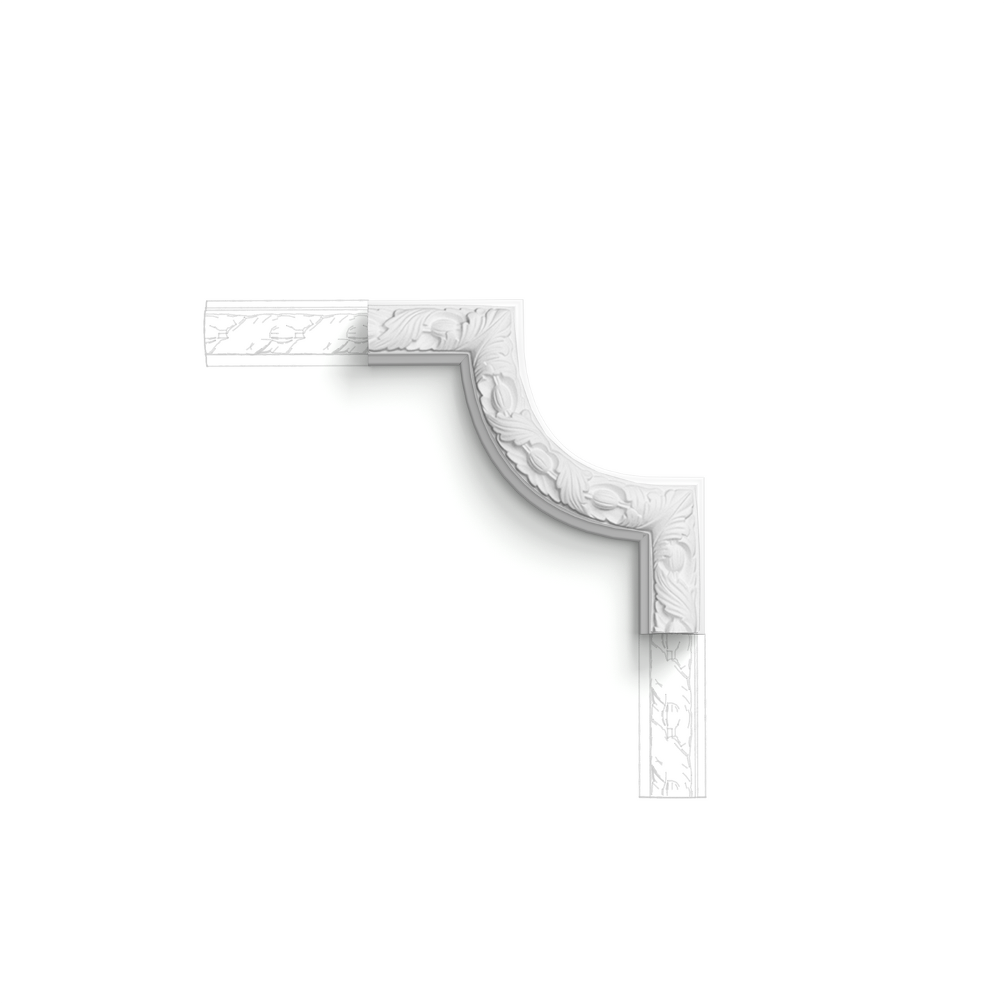 P101A Orac Wall Moulding