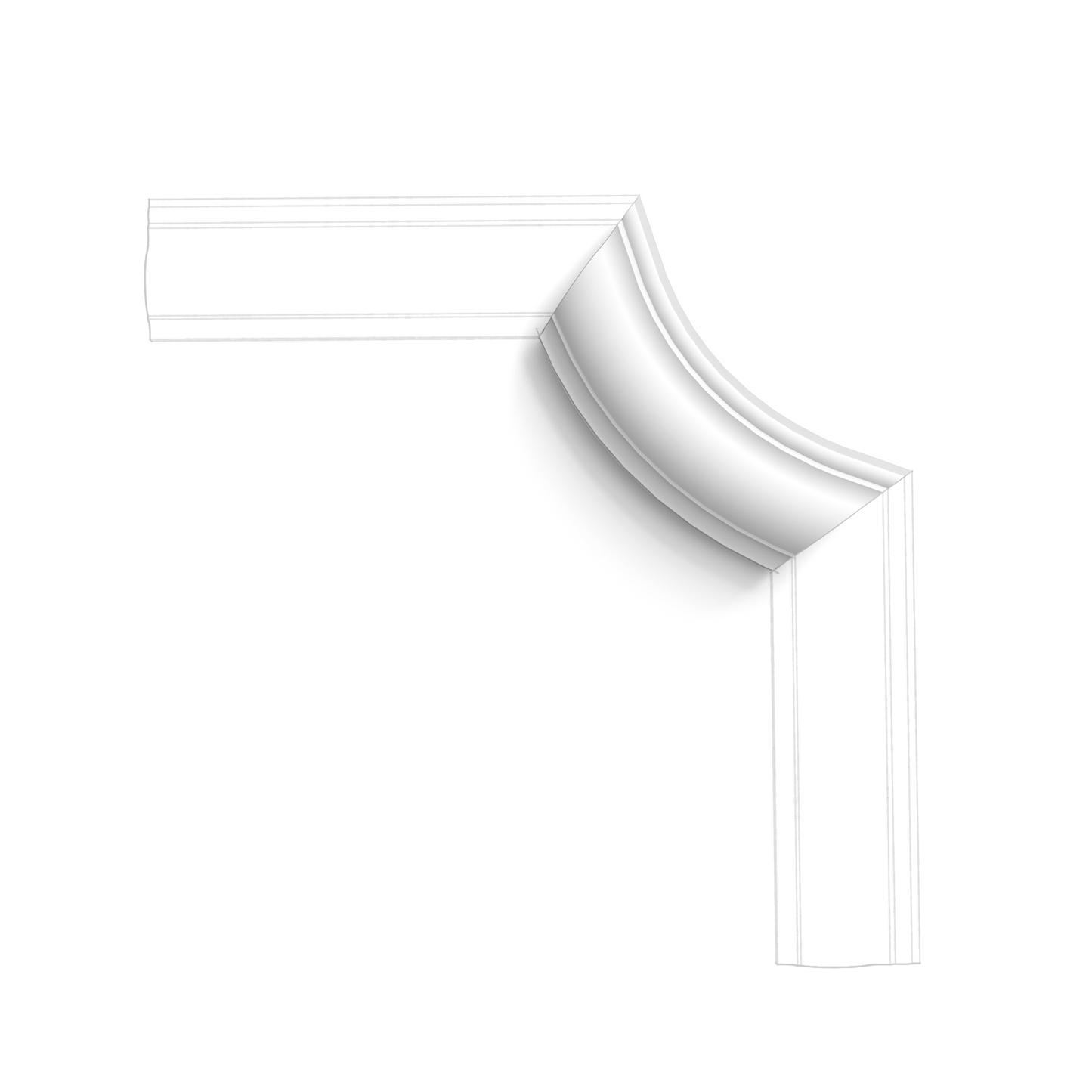 P801C Orac Wall Moulding
