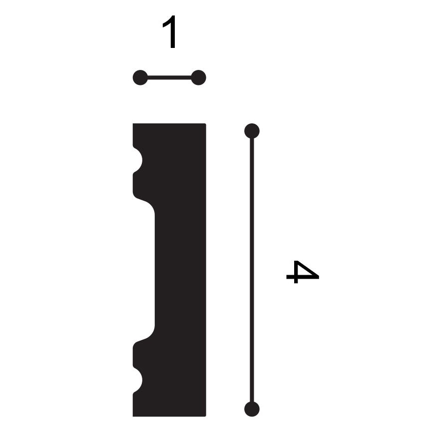 SX162 Orac Wall Moulding