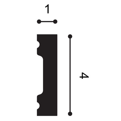 SX162 Orac Wall Moulding