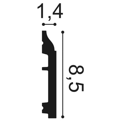 Orac Decor, SX172 Skirting Board, Skirting Board, Skirting, Skirting Board