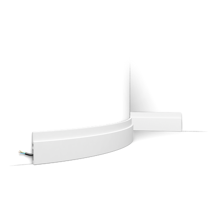 SX187F Orac Flexible Skirting Board