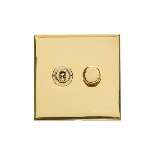 Winchester Range-Polished Brass-2G 1xToggle 1xTED