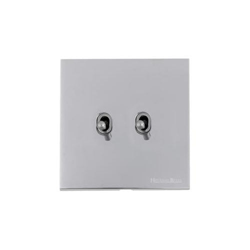 Winchester Range-Polished Chrome-2 Gang Stockholm Toggle