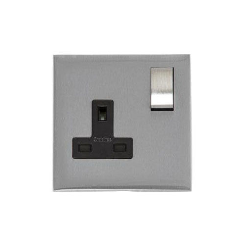 Winchester Range-Satin Chrome Silk-Single Socket (13 Amp)