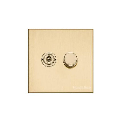 Winchester Range-Satin Brass-2G 1xToggle 1xTED