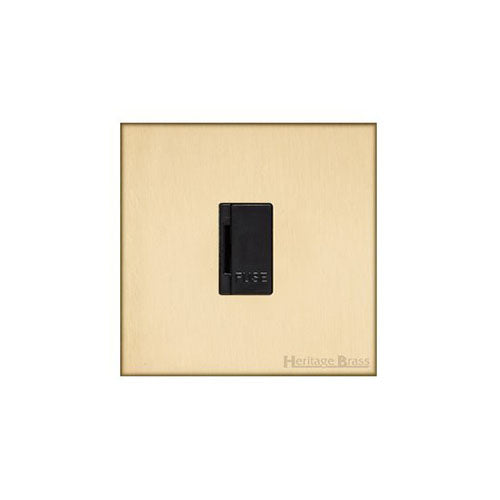 Winchester Range-Satin Brass-Unswitched Spur (13 Amp)