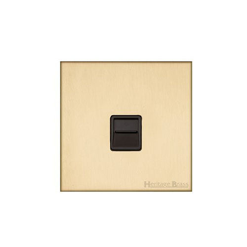 Winchester Range-Satin Brass-1 Gang Secondary Line Socket